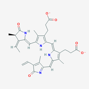 molecular formula C33H34N4O6-2 B1262624 植物色素原(2-) 