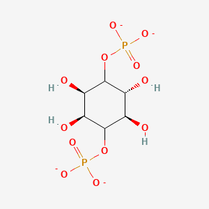 molecular formula C6H10O12P2-4 B1262647 肌醇1,4-双(磷酸) 