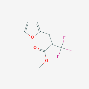 Methyl 3-(furan-2-yl)-2-(trifluoromethyl)prop-2-enoate