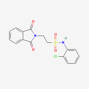 N-(2-Chlorophenyl)-2-(1,3-dioxoisoindolin-2-yl)ethanesulfonamide