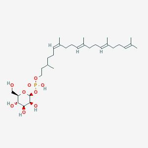 molecular formula C31H55O9P B1262670 Dolichyl D-mannosyl phosphate 