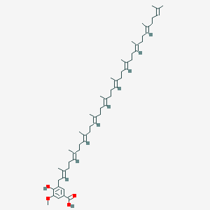 3-Decaprenyl-4-hydroxy-5-methoxybenzoic acid