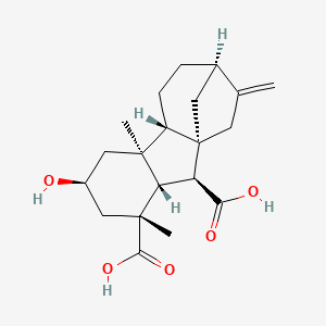molecular formula C20H28O5 B1262683 gibberellin A110 CAS No. 202057-27-0
