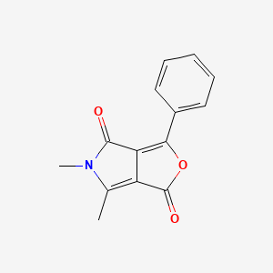 5,6-Dimethyl-3-phenyl-1H-furo[3,4-c]pyrrole-1,4(5H)-dione