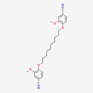 4,4'-[Decane-1,10-diylbis(oxy)]bis(3-methoxybenzonitrile)