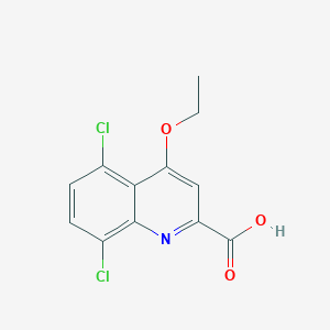 5,8-Dichloro-4-ethoxyquinoline-2-carboxylic acid