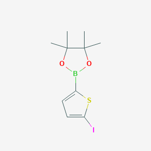 2-(5-Iodothiophen-2-YL)-4,4,5,5-tetramethyl-1,3,2-dioxaborolane