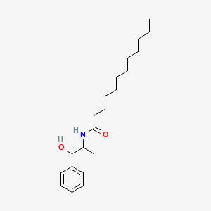 N-(1-Hydroxy-1-phenylpropan-2-YL)dodecanamide