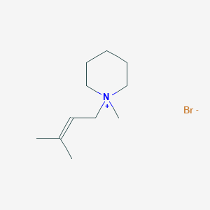 1-Methyl-1-(3-methyl-but-2-enyl)-piperidinium