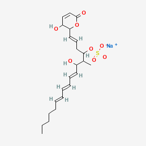 molecular formula C23H33NaO8S B1262707 Sultriecin 