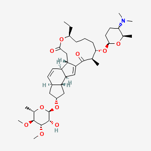 molecular formula C40H63NO10 B1262714 Spinosyn H 