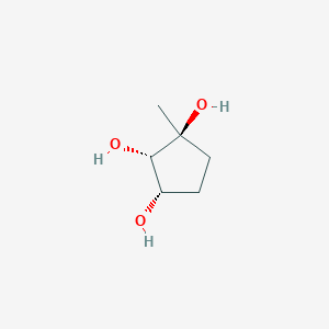 (1S,2S,3S)-1-Methylcyclopentane-1,2,3-triol