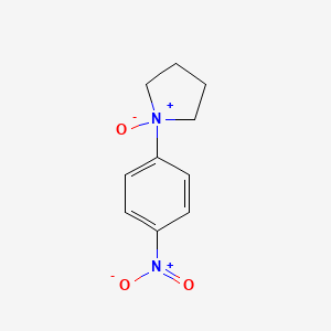 1-(4-Nitrophenyl)-1-oxo-1lambda~5~-pyrrolidine