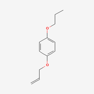 molecular formula C12H16O2 B1262734 1-(Allyloxy)-4-propoxybenzene 
