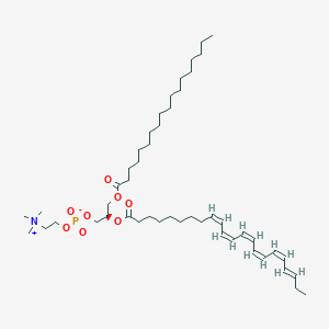 molecular formula C48H84NO8P B1262740 PC(18:0/22:6(9Z,11Z,13Z,15Z,17Z,19)) 