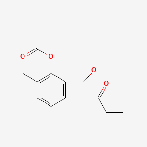 molecular formula C15H16O4 B1262741 Phyllostoxin 