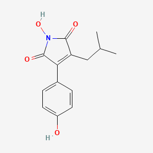 molecular formula C14H15NO4 B1262746 Antrocinnamomin B CAS No. 1030612-04-4