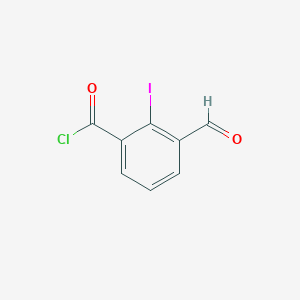 3-Formyl-2-iodobenzoyl chloride