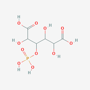 2,3,5-Trihydroxy-4-phosphonooxyadipic acid