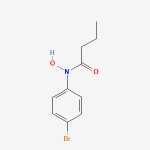 N-(4-Bromophenyl)-N-hydroxybutanamide