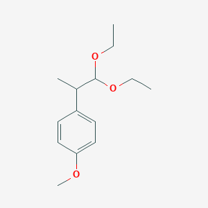 1-(1,1-Diethoxypropan-2-yl)-4-methoxybenzene