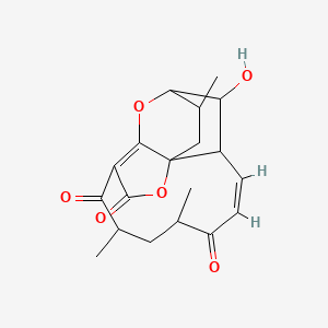 molecular formula C19H22O6 B1262783 Atrop-Abyssomicin C 