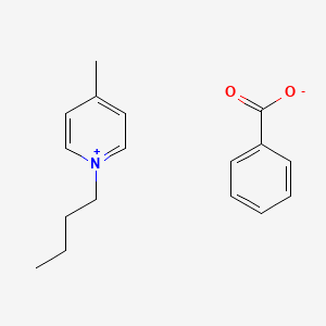 1-Butyl-4-methylpyridin-1-ium benzoate