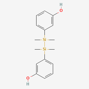 3,3'-(1,1,2,2-Tetramethyldisilane-1,2-diyl)diphenol