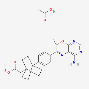 DGAT-1 inhibitor 2 (acetate)