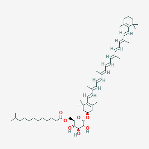 molecular formula C59H90O7 B1262792 Thermocryptoxanthin-13 
