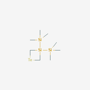 3,3-Bis(trimethylsilyl)-1,3-tellurasiletane