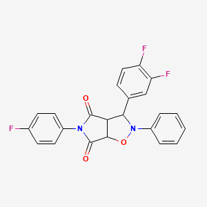 molecular formula C23H15F3N2O3 B12627971 C23H15F3N2O3 