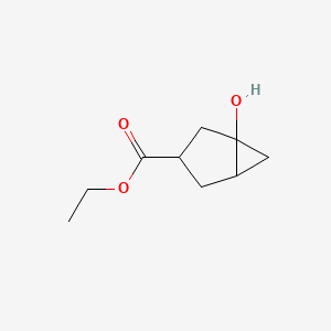 Ethyl 1-hydroxybicyclo[3.1.0]hexane-3-carboxylate