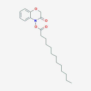 4-(Tridecanoyloxy)-2H-1,4-benzoxazin-3(4H)-one