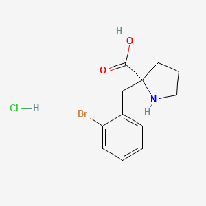 2-(2-Bromobenzyl)-D-proline hydrochloride