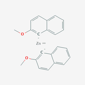 zinc;2-methoxy-1H-naphthalen-1-ide