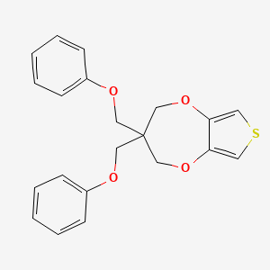 3,3-Bis(phenoxymethyl)-3,4-dihydro-2H-thieno[3,4-b][1,4]dioxepine