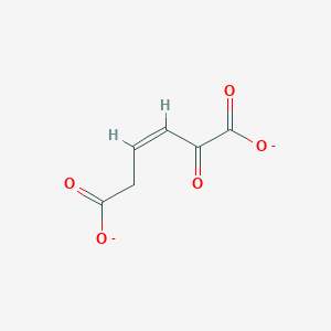 molecular formula C6H4O5-2 B1262836 (3Z)-2-oxohex-3-enedioate 