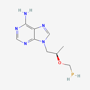 9-[(2R)-2-(Phosphanylmethoxy)propyl]-9H-purin-6-amine