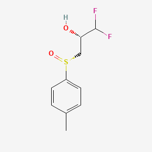 (2R)-1,1-difluoro-3-[(R)-(4-methylphenyl)sulfinyl]propan-2-ol