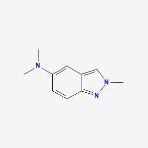 N,N,2-Trimethyl-2H-indazol-5-amine