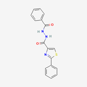N'-benzoyl-2-phenyl-4-thiazolecarbohydrazide