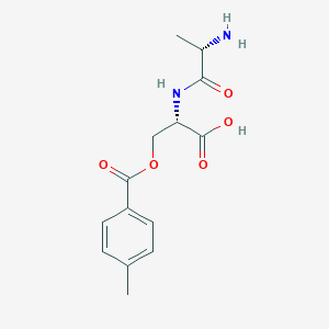 L-Alanyl-O-(4-methylbenzoyl)-L-serine