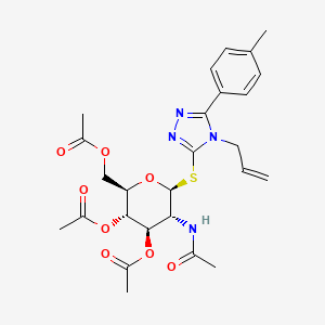 molecular formula C26H32N4O8S B12628387 C26H32N4O8S 