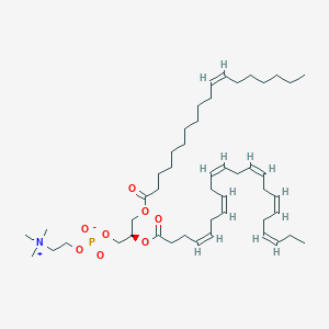 molecular formula C48H82NO8P B1262844 PC(18:1(11Z)/22:6(4Z,7Z,10Z,13Z,16Z,19Z)) 