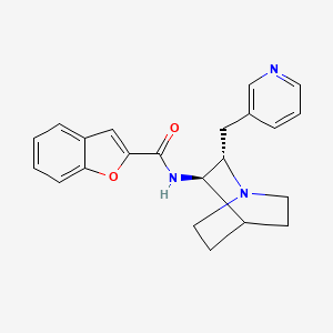 molecular formula C22H23N3O2 B1262859 Bradanicline CAS No. 639489-84-2