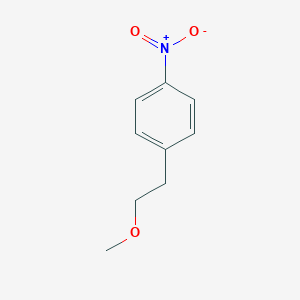 molecular formula C9H11NO3 B126286 1-(2-甲氧基乙基)-4-硝基苯 CAS No. 69628-98-4