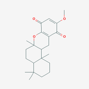 molecular formula C22H30O4 B1262864 Cyclospongiaquinone-1 