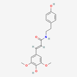 molecular formula C19H21NO5 B1262869 N-Trans-Sinapoyltyramine 