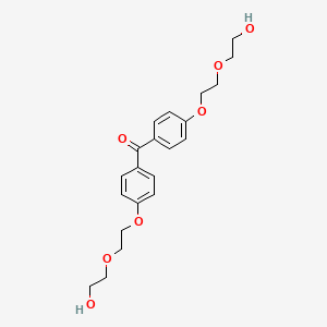 Bis{4-[2-(2-hydroxyethoxy)ethoxy]phenyl}methanone